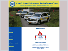 Tablet Screenshot of lewisborovac.org